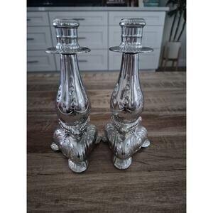 2 Bottles Almost Full Avon Candlestick Roses and Field Flowers Cologne 5fl Oz